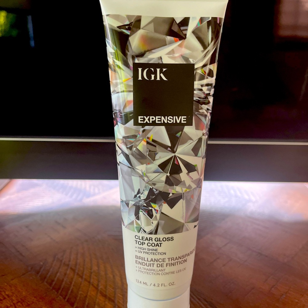 IGK expensive Clear Gloss Top Coat